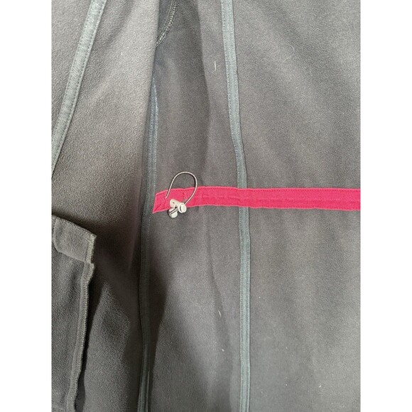 Lululemon Apres Women's Long Gray Softshell Hooded Jacket Full Zip Coat Size 4 - Picture 11 of 16